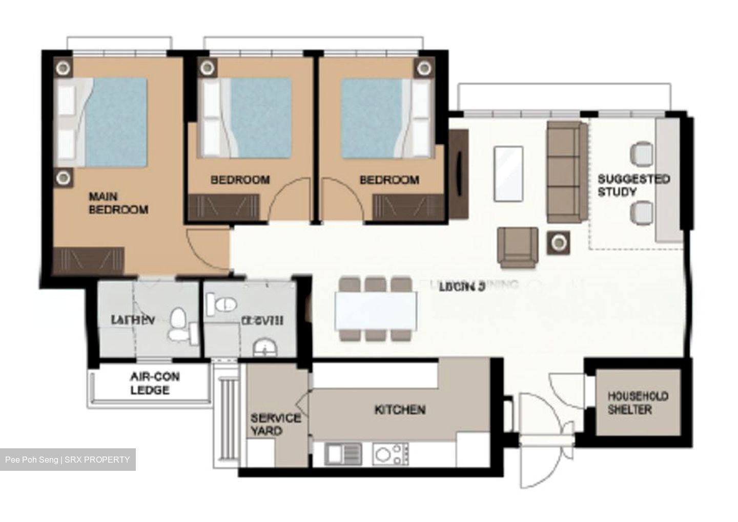 Blk 103A Eastcreek @ Canberra (Sembawang), HDB 4 Rooms #570452581